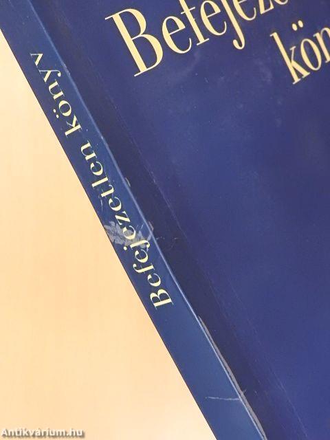 Befejezetlen könyv