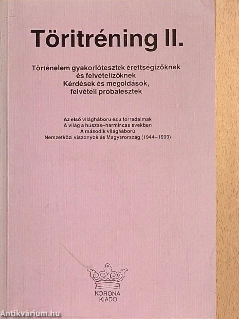 Töritréning II.