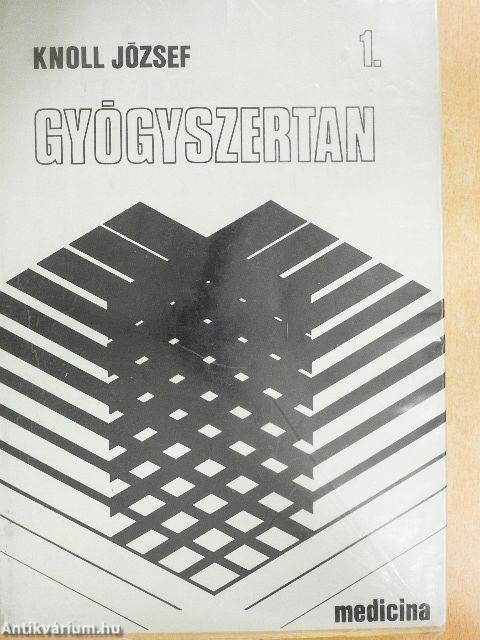 Gyógyszertan 1-2.