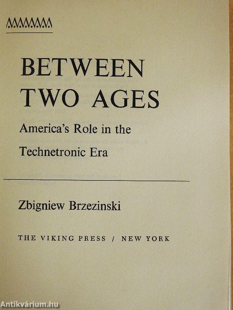 Between Two Ages