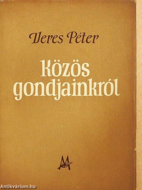 Közös gondjainkról