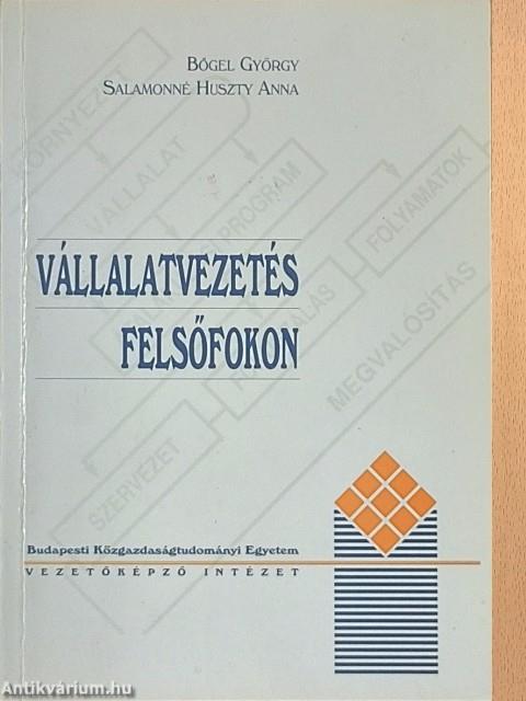 Vállalatvezetés felsőfokon