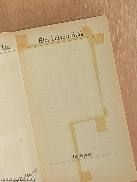 Élet helyett órák