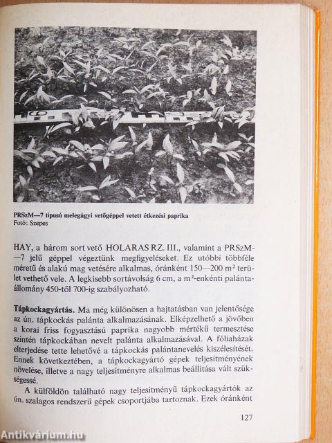 Paprikatermesztés