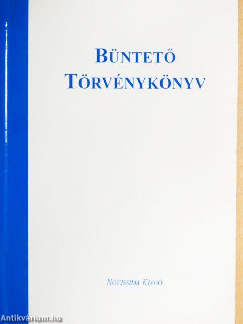 Büntető Törvénykönyv