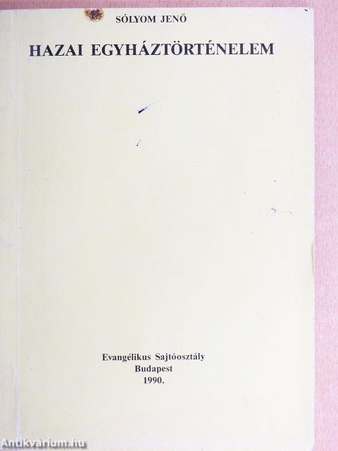 Hazai egyháztörténelem
