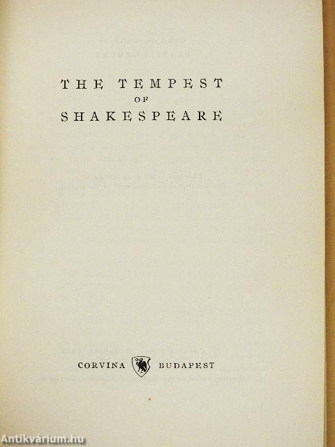 The Tempest of Shakespeare