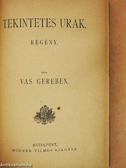Tekintetes urak