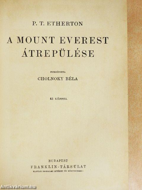 A Mount Everest átrepülése