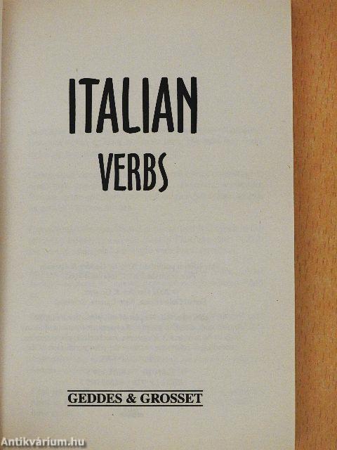 Italian Verbs