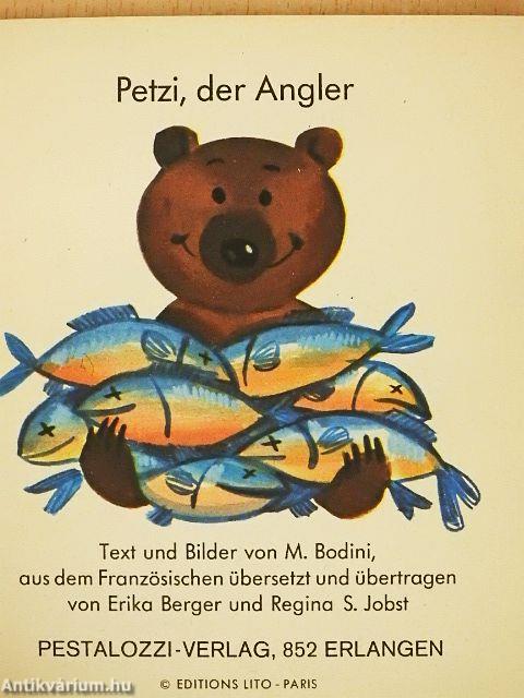 Petzi, der Angler