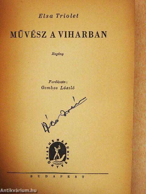Művész a viharban