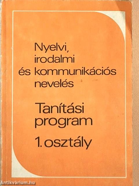 Tanítási program 1. osztály