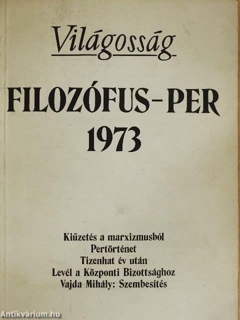 Filozófus-per 1973