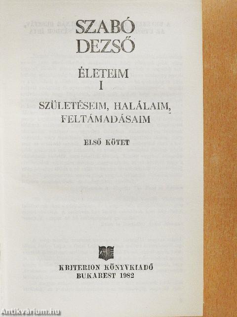 Életeim I-II.
