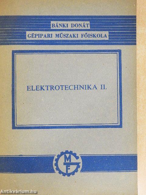 Elektrotechnika II.