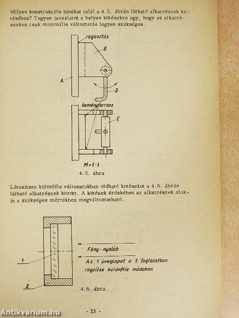 Finommechanikai elemek útmutató