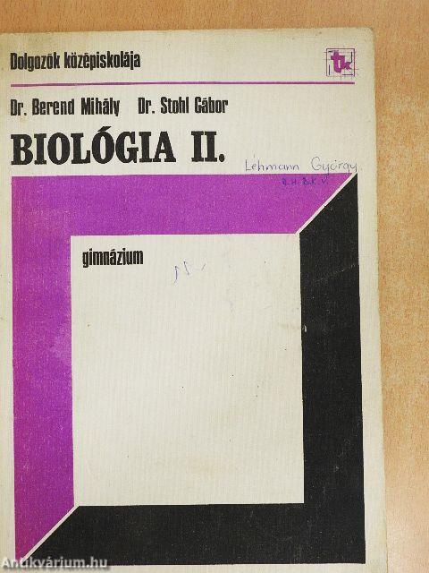 Biológia II.