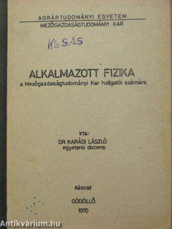 Alkalmazott fizika