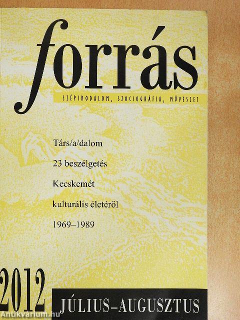 Forrás 2012. július-augusztus
