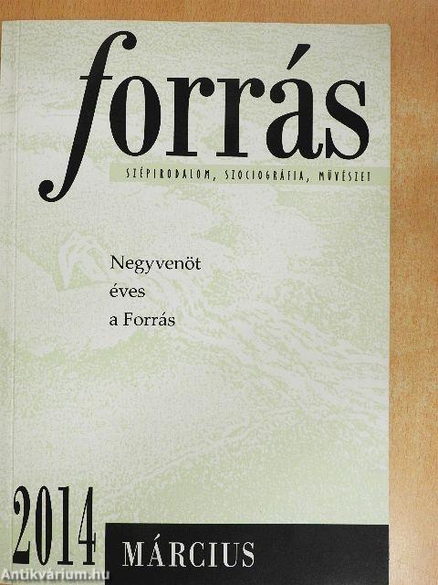 Forrás 2014. március