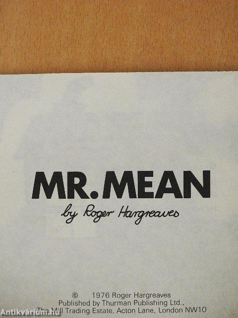 Mr. Mean