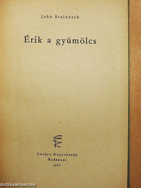 Érik a gyümölcs