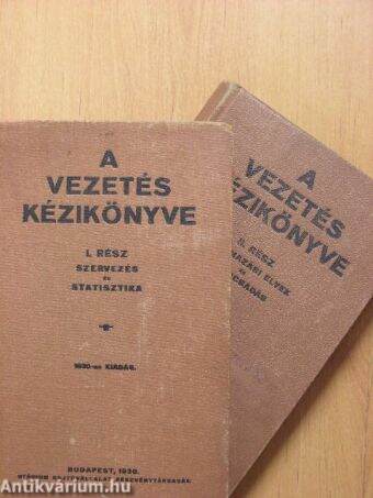 A vezetés kézikönyve I-II.