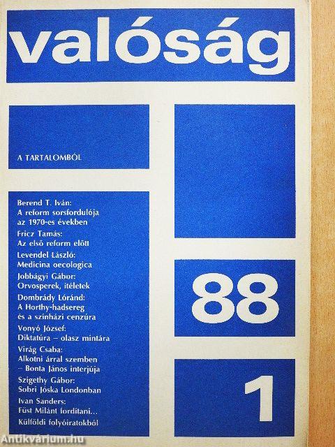 Valóság 1988. január
