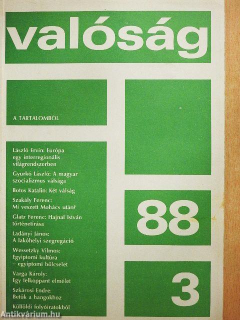 Valóság 1988. március