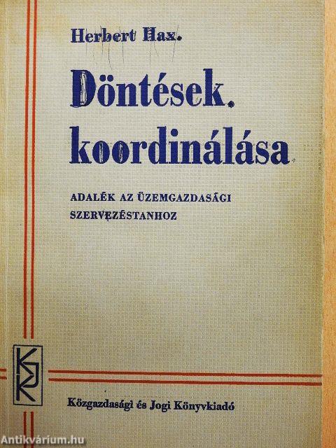 Döntések koordinálása