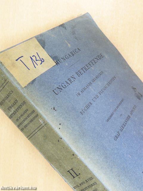 Hungarica  I-II.