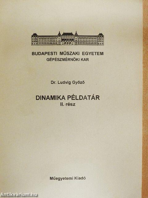 Dinamika példatár II.