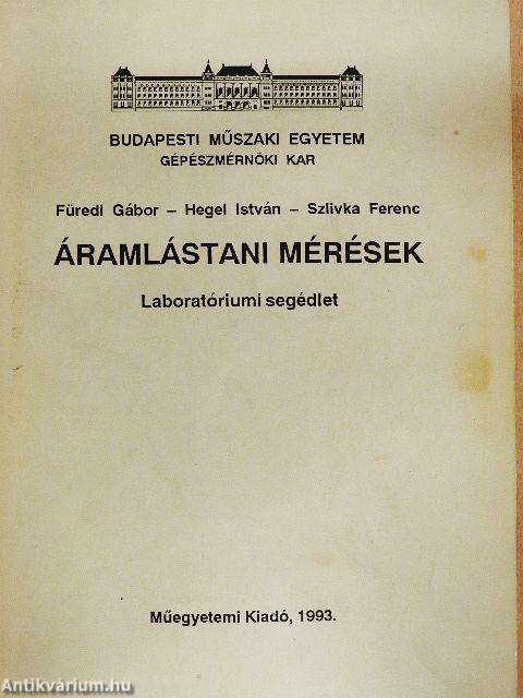 Áramlástani mérések