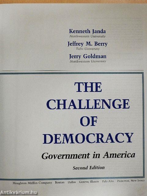 The Challenge of Democracy