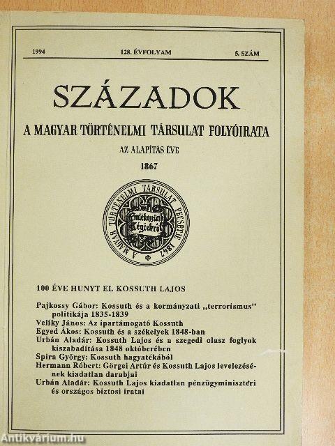 Századok 1994/5.