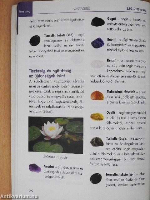 A szervóra és a kristályok