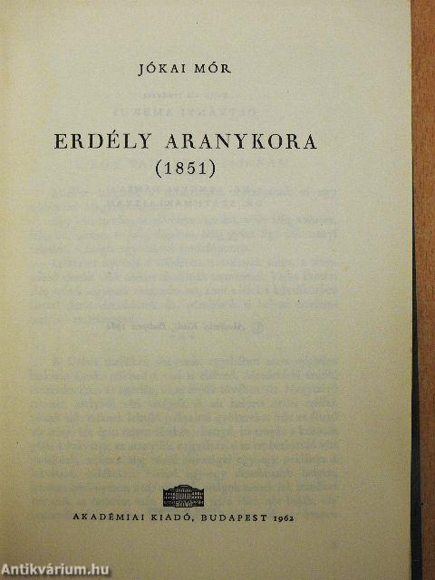 Erdély aranykora