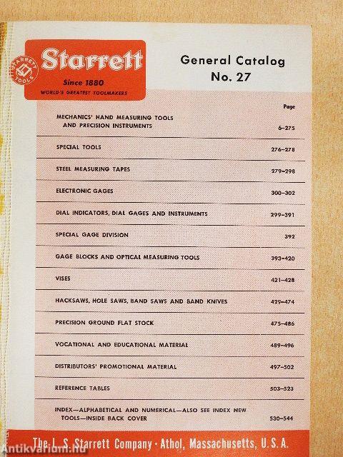 Starrett Tools