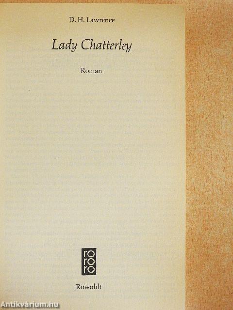 Lady Chatterley