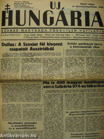 Uj Hungária 1954. február 19.