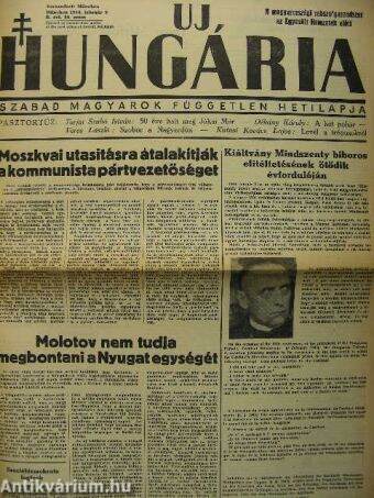 Uj Hungária 1954. február 5.