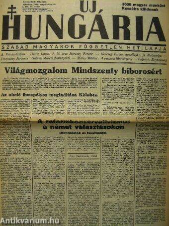 Uj Hungária 1953. szeptember 18.