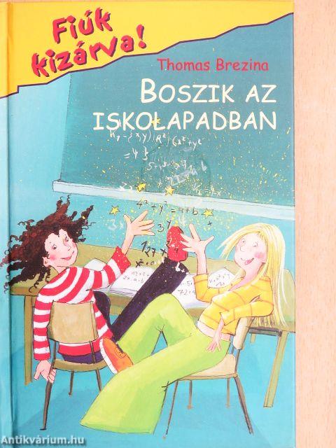 Boszik az iskolapadban