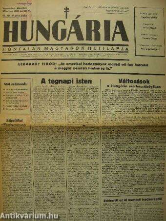 Hungária 1953. április 10.