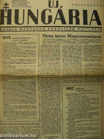 Uj Hungária 1957. március 15.