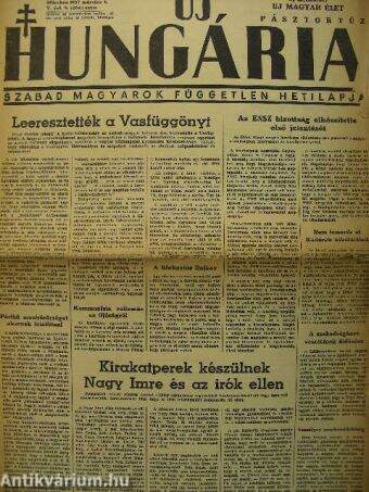 Uj Hungária 1957. március 1.