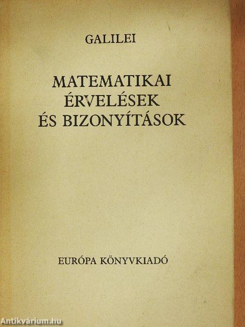Matematikai érvelések és bizonyítások