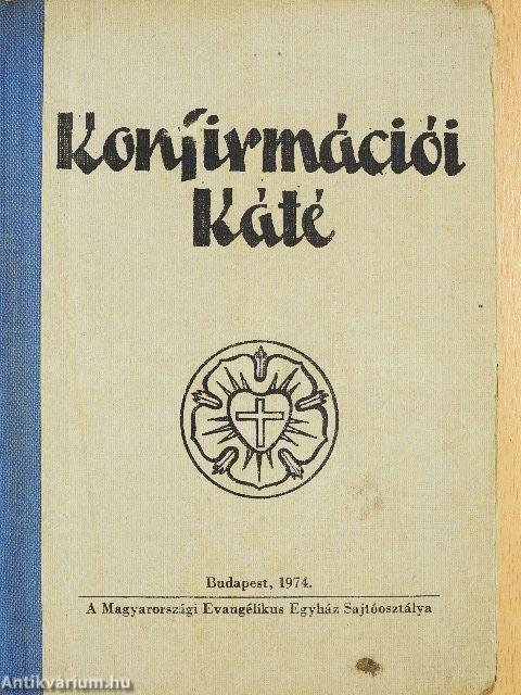 Konfirmációi Káté