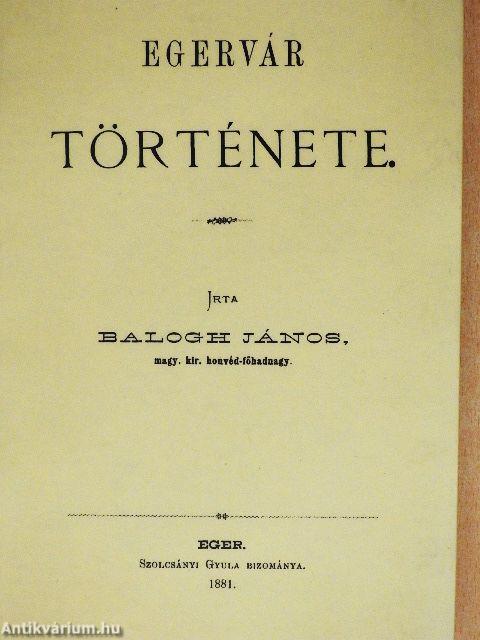 Egervár története